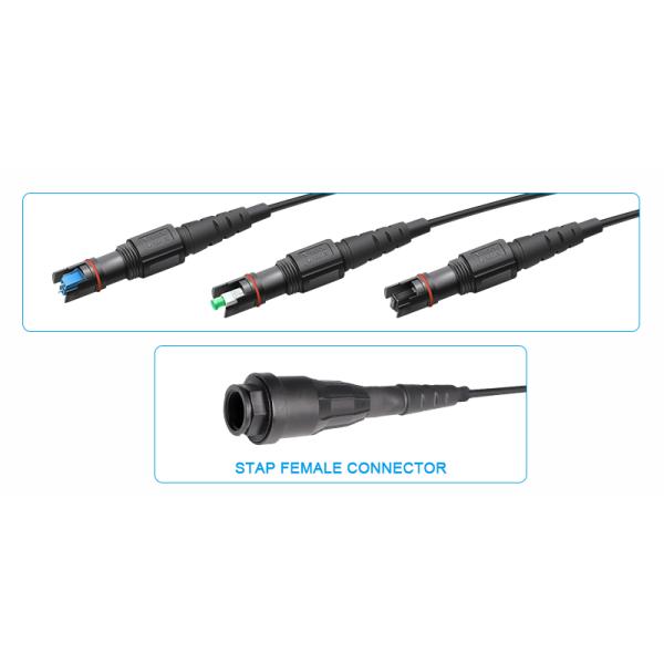 AARC,Stap,IPFX Connector CPRI outdoor fiber cable assemblies For FTTA