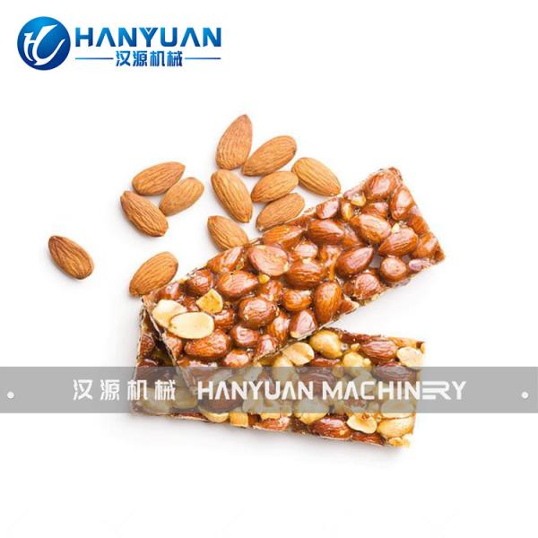 Square Nuts Bar Production Line Peanut Bar Making Machine Stainless Steel