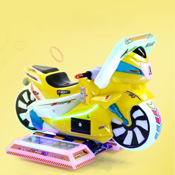 Coin Operated Kiddie Ride Machines Racing Motorcycles 110/220V 180W