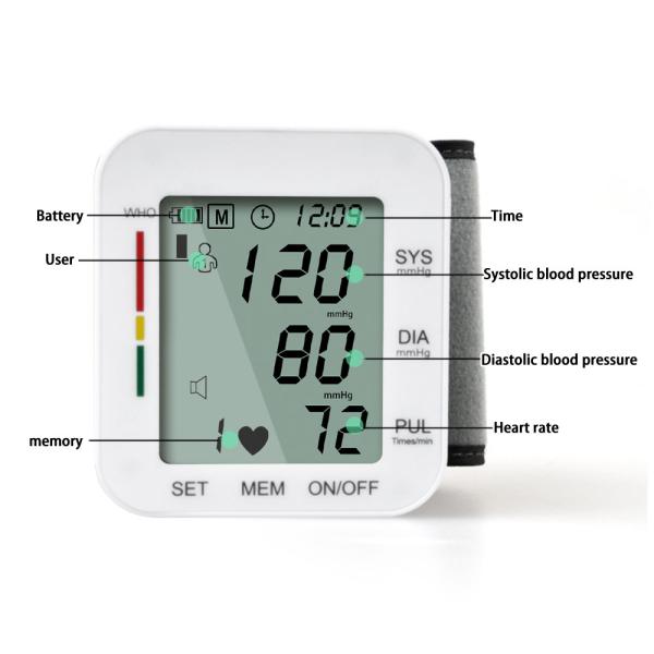 watch heart rate blood pressure and blood oxygen yuwell W8A