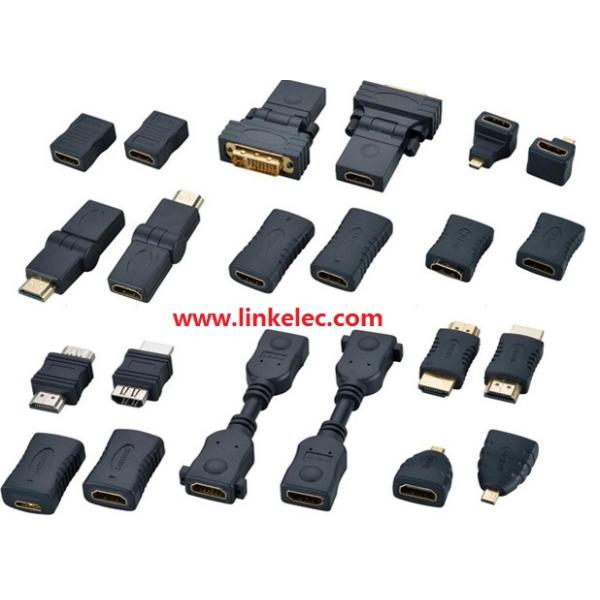 Adapter factory .www.linkelec.com High Quality USB 2.0 AF to AM Adapter, Support 360 Degree Rotation