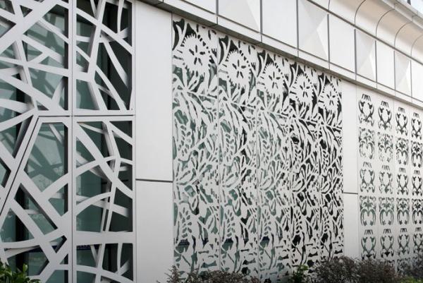 Powder Coating Aluminum Screen Panels For Garden Fence/Privacy Fence/Metal Fence
