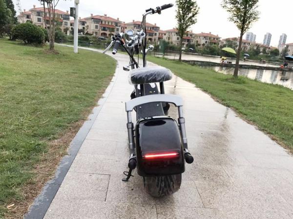 60v 12ah Lithium Battery Scooter , Battery Razor Scooter 1000w Brushless Hub Motor For Adults