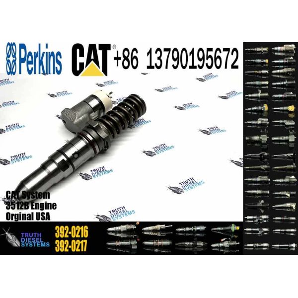 Diesel Engine Fuel Injector 386-1769 392-0217 3861769 3920217 392-0216 3920216 392 0216 suit for CAT Engine 3512/3516/3508 More