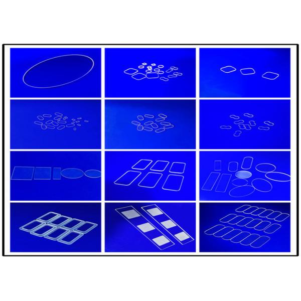 Ясный очистите плиту сплавленного кремнезема, толстую однородность стеклянной пластинки 6,5 сумеречницы