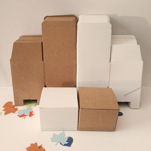 Kraft White Card Box Gift Parts Bottle Packaging Paper Box Custom Creative Gift Packaging