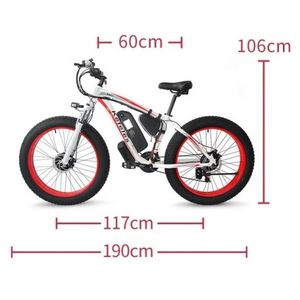 2000W Electric Bike with 21AH Lithium Battery and 26x4.0 inch Fat Tire in EU Warehouse