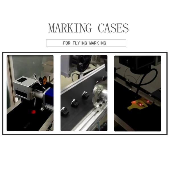 Raycus 30W Smart Marking Machine For Steel Logo , Metal Marking Machine