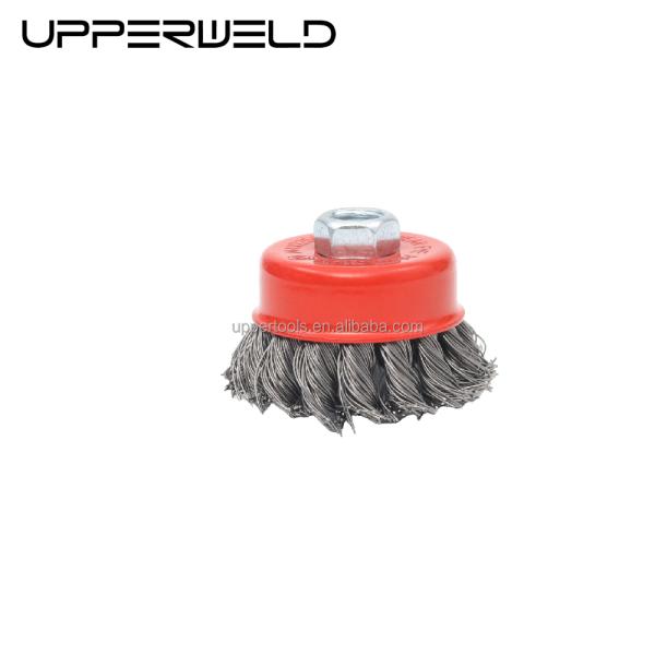 Apoyo personalizado 3 pulgadas de Brush de la rueda de alambre Brush Cup 4 Pack para soldadura ODM soportado