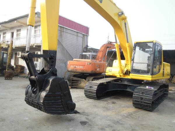PC200 - 6 Second Hand Komatsu Excavator , 19180KG Used Heavy Equipment 132.8HP
