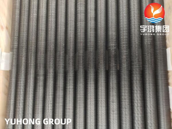 ASME SA179 G Type Embedded Finned Tube With Aluminium Fin For Air Cooler