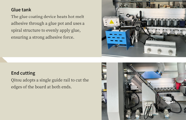 Fully Automatic 8 Function Edge Banding Machine for PVC Woodworking