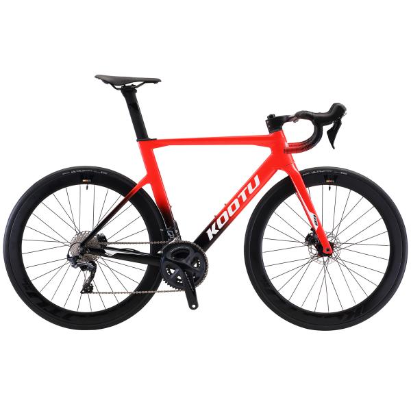 Hard Frame KOOTU Road Bike , Carbon Fibre 27.5 Road Bike 160kg Load Capacity