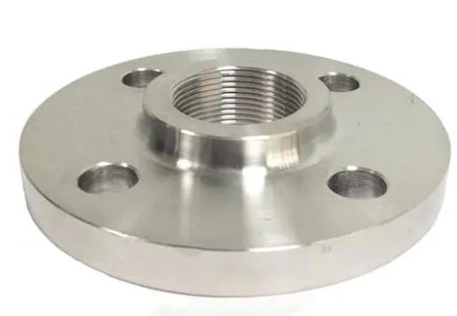 Multiple Sizes Of ANSI ASME 304 Stainless Steel Threaded Flanges For Industrial Use