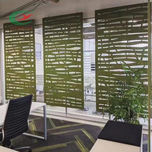 60 Colors Recycled PET Acoustic Panels Lightweight Soundproof