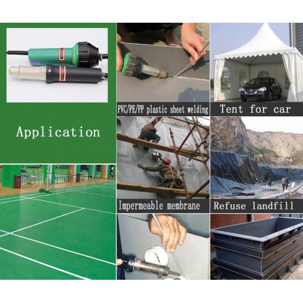 Split-type hot air plastic welding gun, 1600W hot air gun for PP/PE pearl wool weld