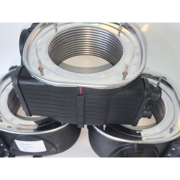 Compact Stainless Steel Heat Exchangers 24-28KW For Domestic Gas Boilers