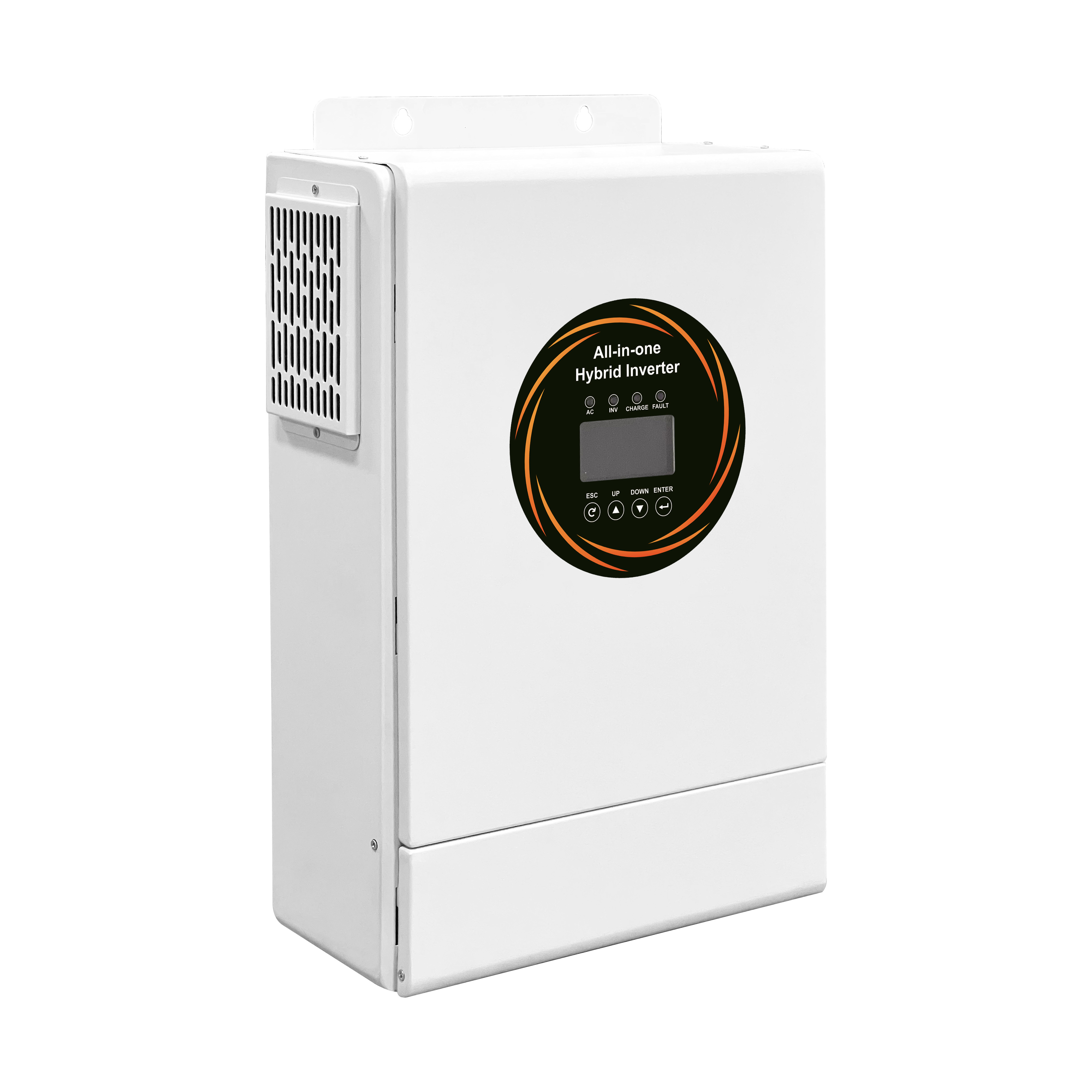 3.6KWH/3.6KVA HYBRID INVERTER MPPT PV Utility LiFePO4 battery RS485 RS232 Dry Contact WIFI Offgrid Bluetooth IP21