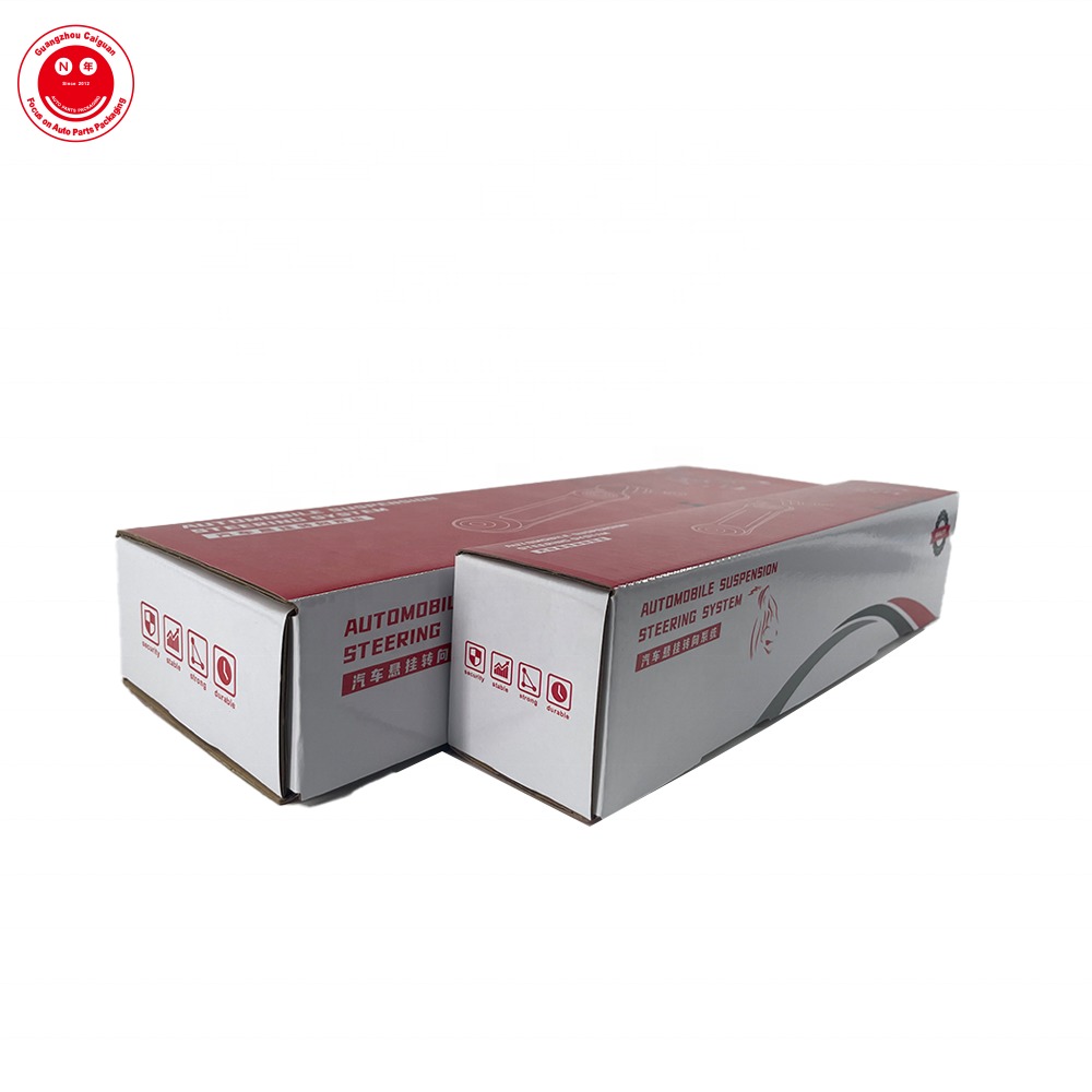 Factory Price Wholesale Suspension Steering Auto Parts Packaging Corrugated Flexography Printing Custom Logo Paper Box