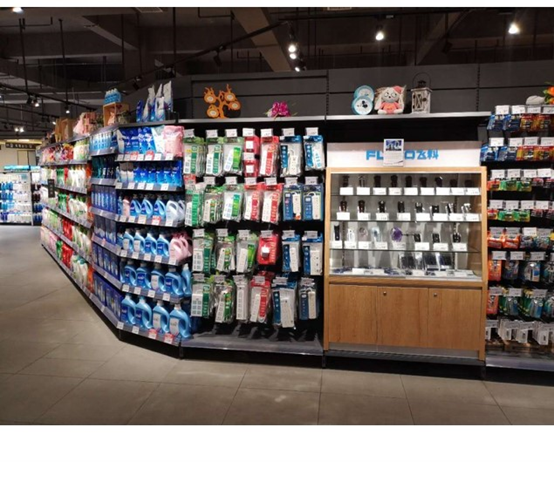 Corner Shop Shelving Retail Shelving Corner Units U-shaped Shop Shelving Shelving in Corners