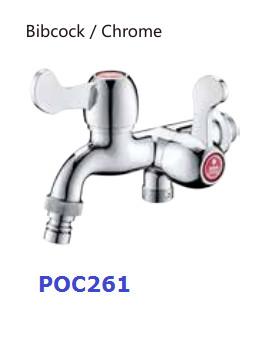 Single Handle 3 Way Diverter Metered Toilet Sink Faucet