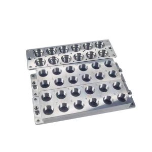 Pièces en aluminium CNC durables et de haute précision en couleur personnalisée pour les services d'usinage