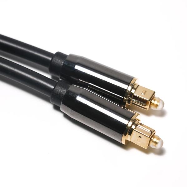 Цифровой оптический аудиокабель Toslink OD4.0, металлический разъем 24K для домашнего кинотеатра, звуковая панель, ТВ, DVD-плеер, 1 м, 3 м, 5 м