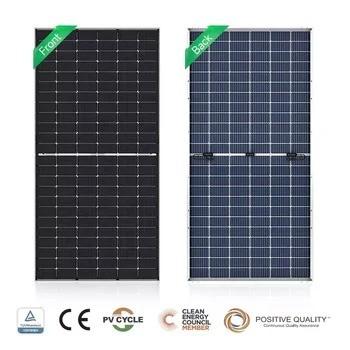 Célula monofacial Tamanho 182mmx182mm Painel solar bifacial 615w 620w 625w 630w 635w Jinko