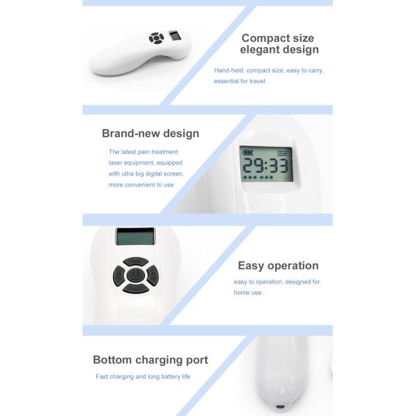 Прибор терапией лазера облегчения боли LLLT портативный Handheld для задней боли плеча