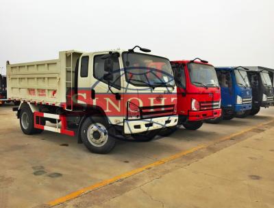 5 Cubic Meter 6 Wheel Light Duty Dump Trucks With Auxiliary Transmission 2 Axle