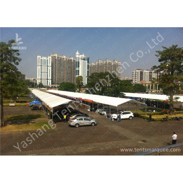 Commercial Portable Car Exhibition Outside Canopy Tent Hot Dipped Galvanized Steel Connector