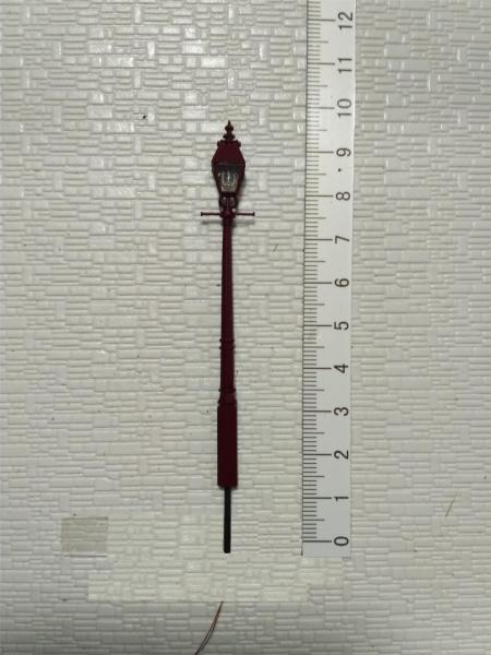 1:87 model metal yard  lamppost, 1:150 scale street light,1:100architectural model lamp,model materials