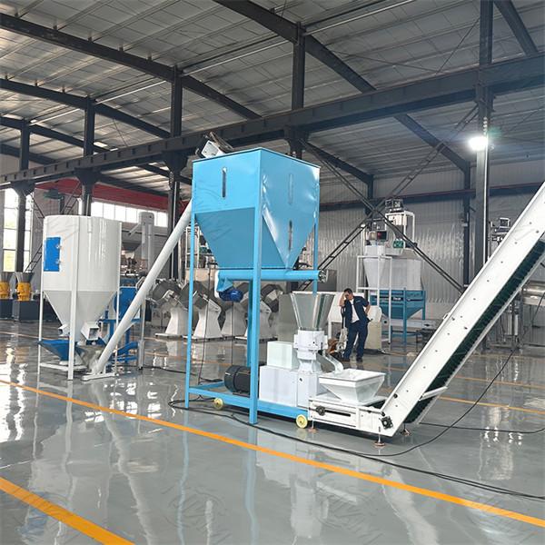 Poultry Feed Pellet Machine Sawdust Biomass Wood Pellet Mill Machine 200kg/ H