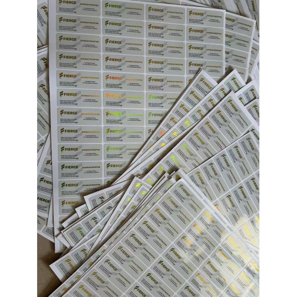 Reta trutide 30mg 2ml Vial Labels with waterproof PVC 