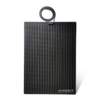 120W painéis solares monocristalinos semi-rígidos anti-deslizante caminhável para iate de barco RV