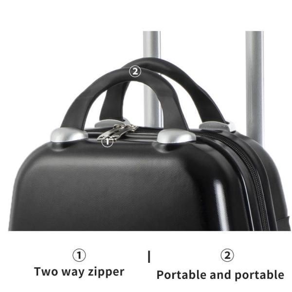 (998)14 suitcase Makeup box bag