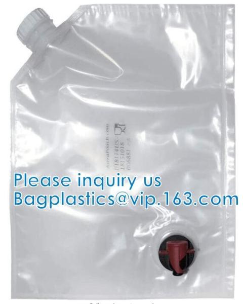 Bag-in-Box Bags, Dual Spout BIB Bags, Wine Purse, Refill Bags, Refill Bladders, Portable Coffee Bags