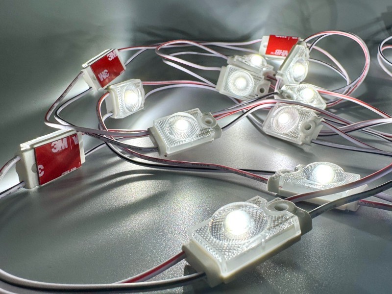 12V DC Single LED Module for Channel Letter Signs 0.36W High Efficiency 180lm/W