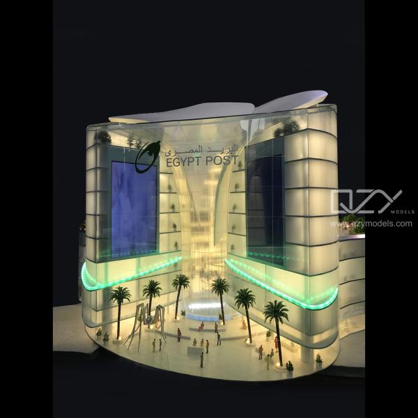 1/100 Modelo físico arquitectónico 3D Egipto Edificios famosos