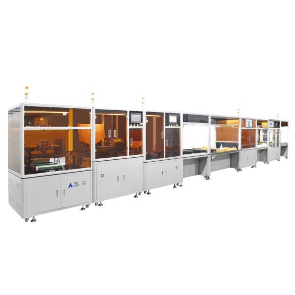 円筒形リチウム電池パック組立ライン 3000PCS/H 自動
