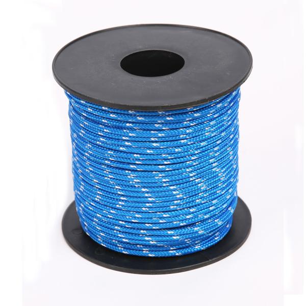 8 Carrier Polypropylene Mooring Lines PP Multifilament Rope 5/16 Inch
