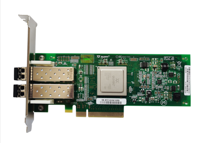 QLogic QLE2562 8 Gb/s Enhanced 5th Generation Fibre Channel HBA with 3200 MBps Throughput for Enterprise Data Centers