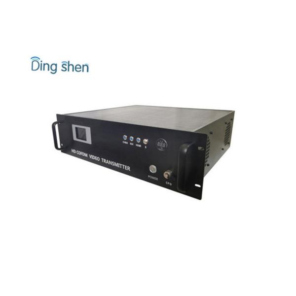 19 Inch Rf Powerful Radio Transmitter And Receiver 433mhz For Vehicle NLOS Mobile Digital Image Transmission
