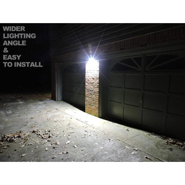 Warm White 5.5V 136 Led Outdoor Light 15w Ip66 For Porch Garden Driveway