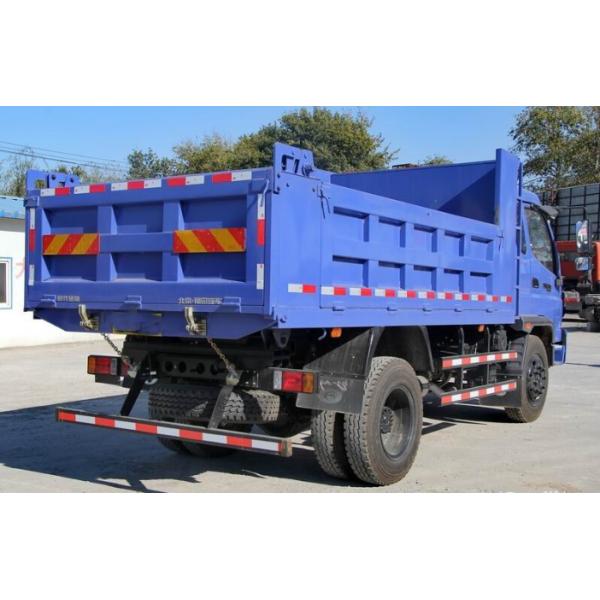 5t Heavy Duty Dump Truck Foton Small Tip Truck Construction Work