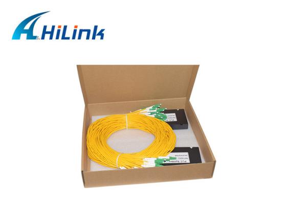 PDL ótico do conector 1260-1650nm do PLC SC/LC do divisor 1x32 da fibra passiva de FTTH baixo