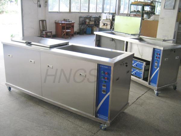 Double tank Ultrasonic Cleaner For Carburetors , heated ultrasonic bath