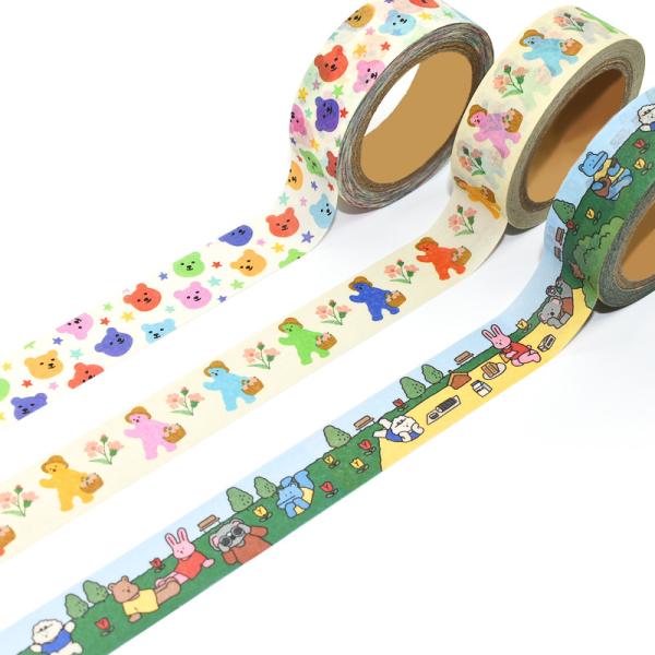 Лента для маскировки бумаги Washi Washi связывает изготовленный на заказ распределитель тесьмой печатая ленту для маскировки Washi для ребенка
