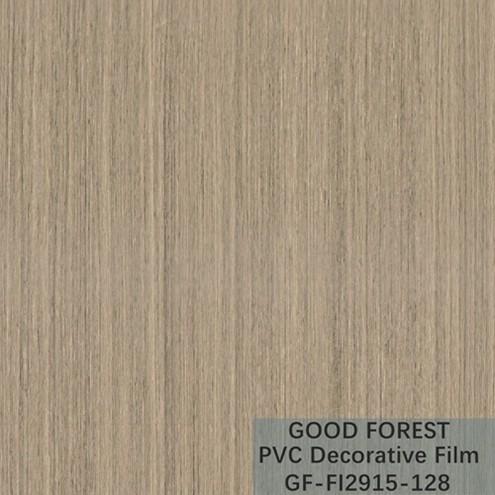 Traffic PVC Decorative Film 0.25 - 0.60mm Thickness Wooden Grain