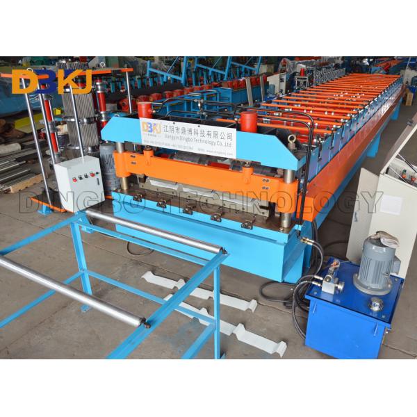 TR6 Aluminum Steel Sheet Making Machine , Steel Sheet Roll Forming Machine